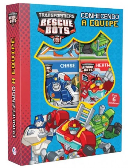 Box Transformers Rescue Bots – Conhecendo a Equipe